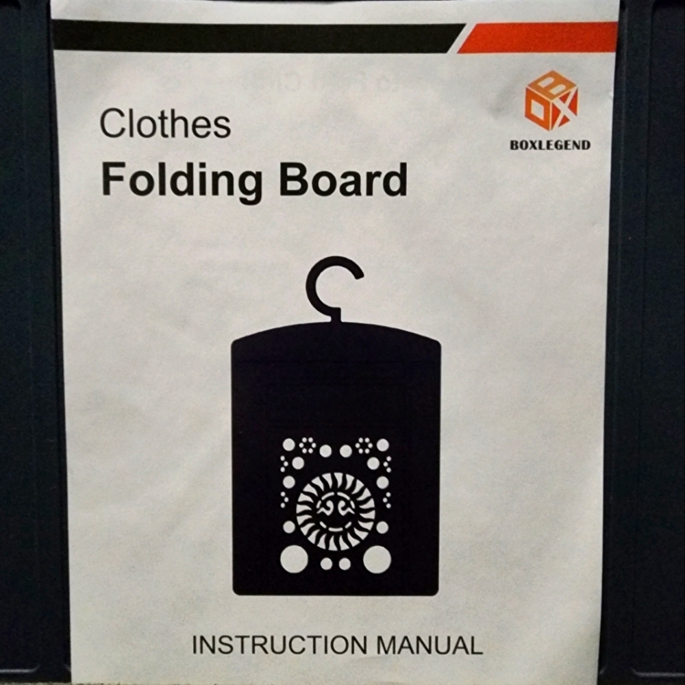 Box Legend Clothes Folding Board